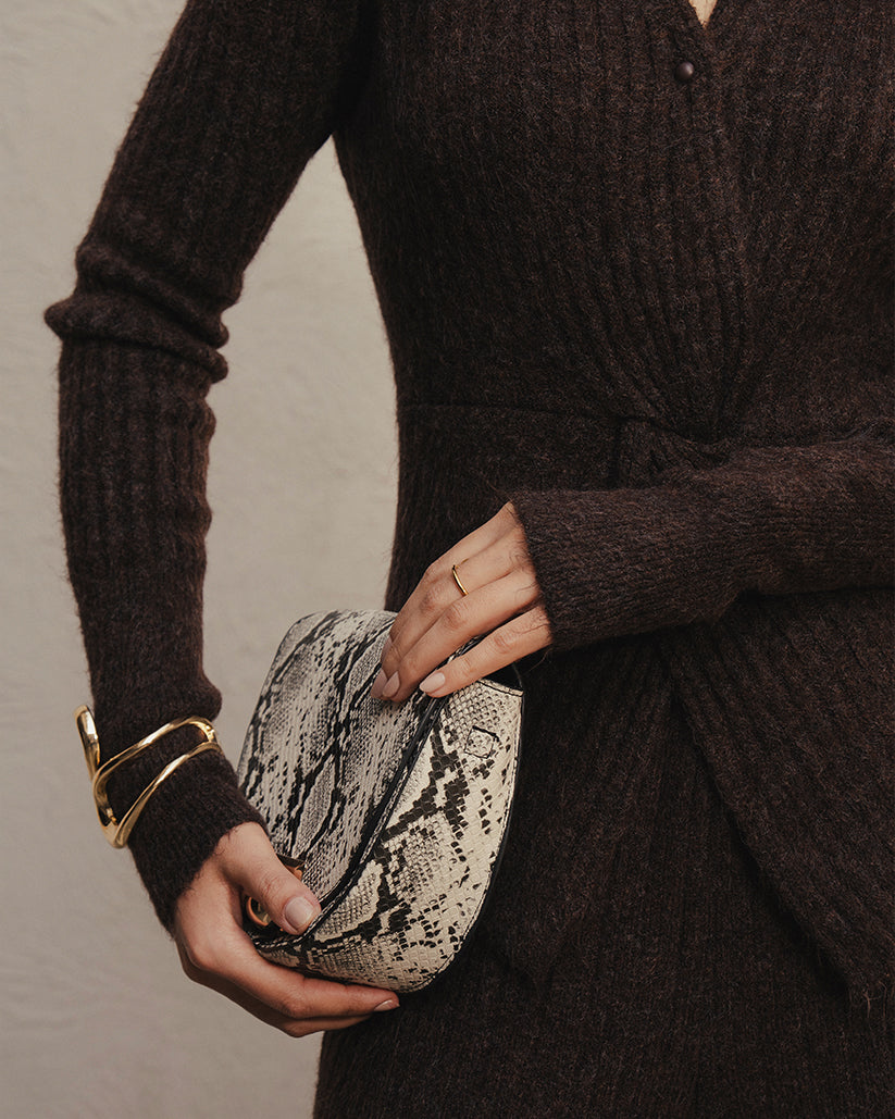 Coffee Brown Ribbed